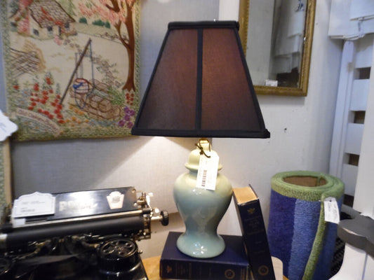 Green Ceramic Desk Lamp