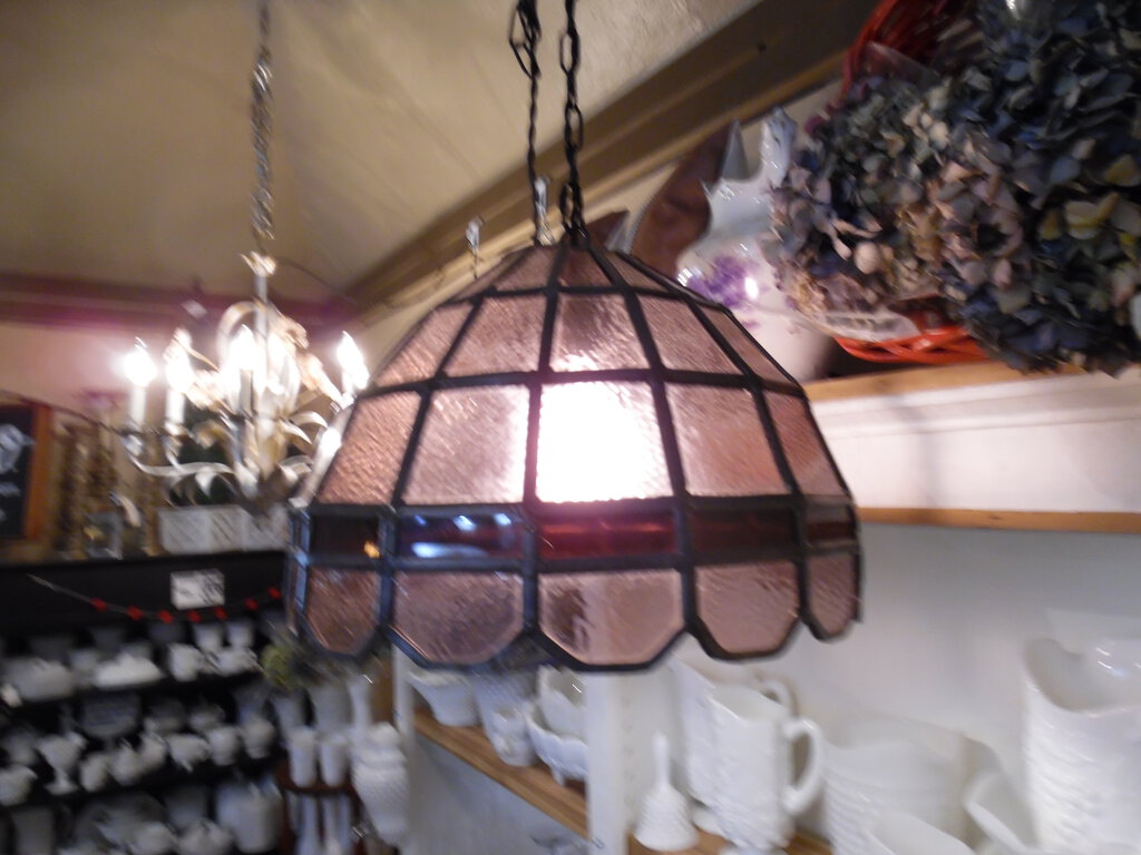 Purple Tiffany Lamp