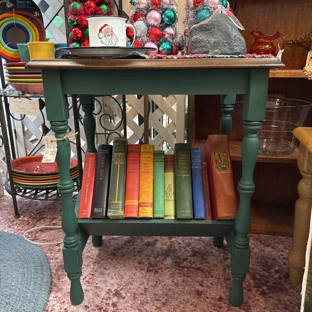 Blue Side Table